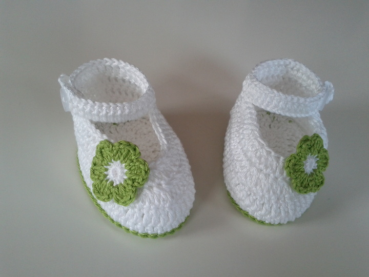 Crochet Babyset Shoes / Headband