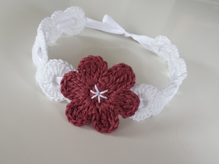Crochet Babyset Shoes / Headband