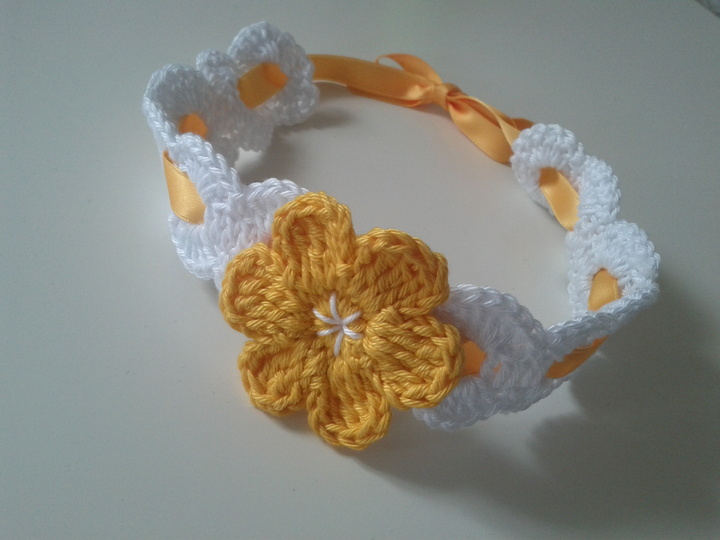 Crochet Babyset Shoes / Headband