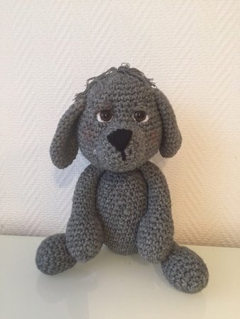 Crochet Pattern Dog Benny