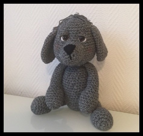 Crochet Pattern Dog Benny