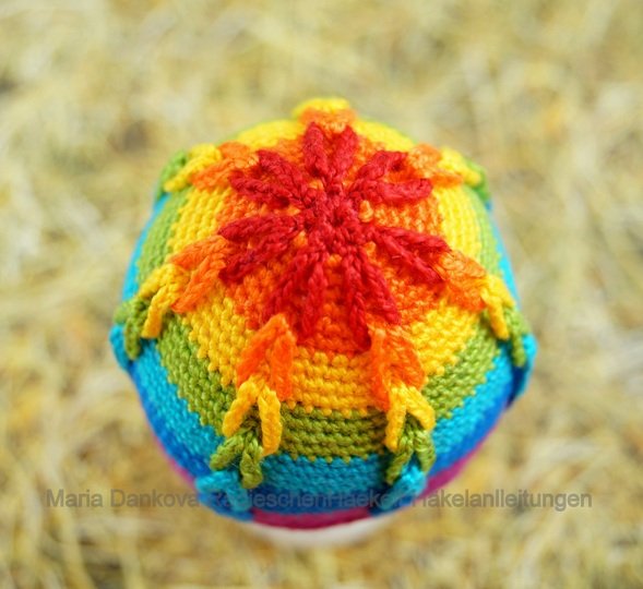 Eierwärmer und Osterei (Muster No 01) Häkelanleitung