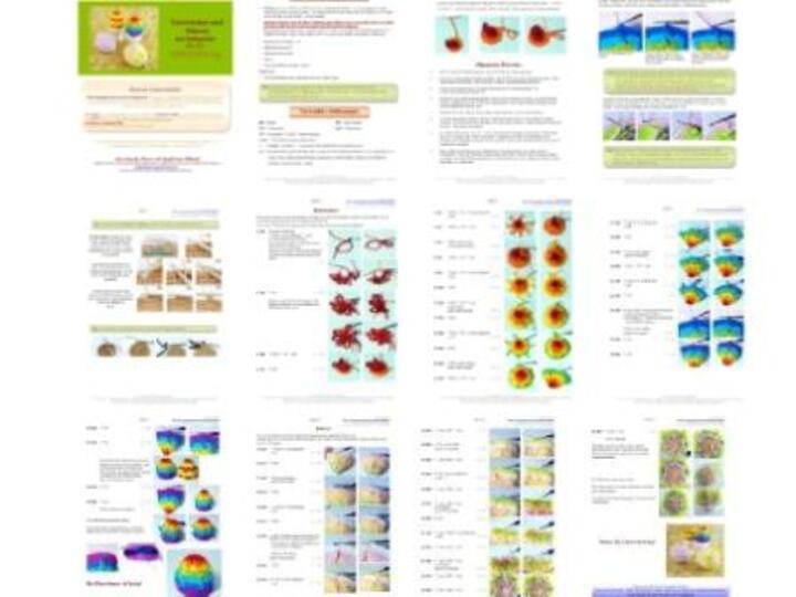 Eierwärmer und Osterei (Muster No 01) Häkelanleitung