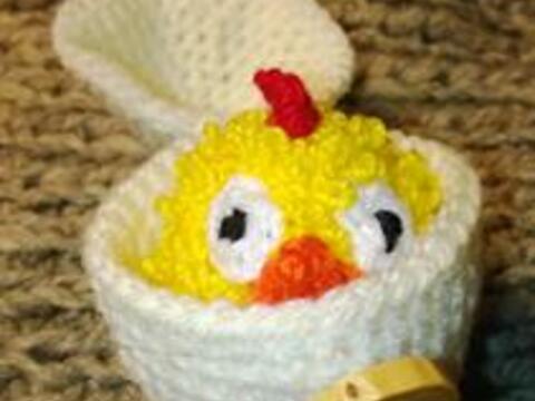 Häkelanleitung, Küken mit Ei, Amigurumi, Amigurumi Küken