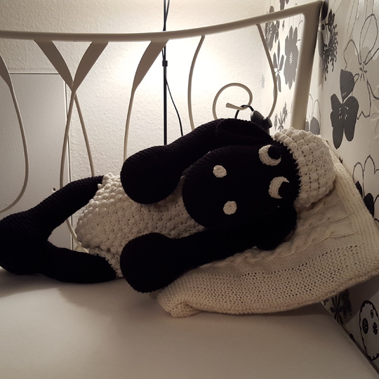 33 Häkelanleitung XXL Schaf Lulu PDF Anleitung