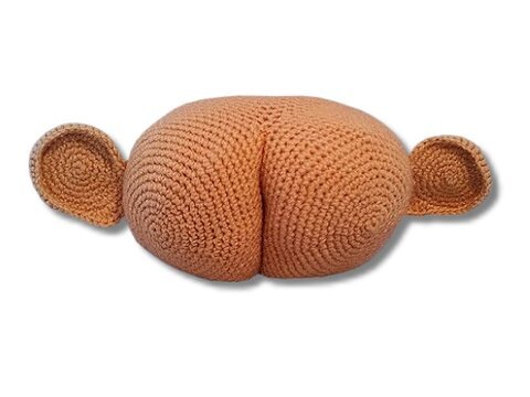 Häkelanleitung - "Arsch mit Ohren" - einfach