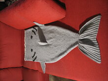 Häkelanleitung Decke "Hai" - mit Video