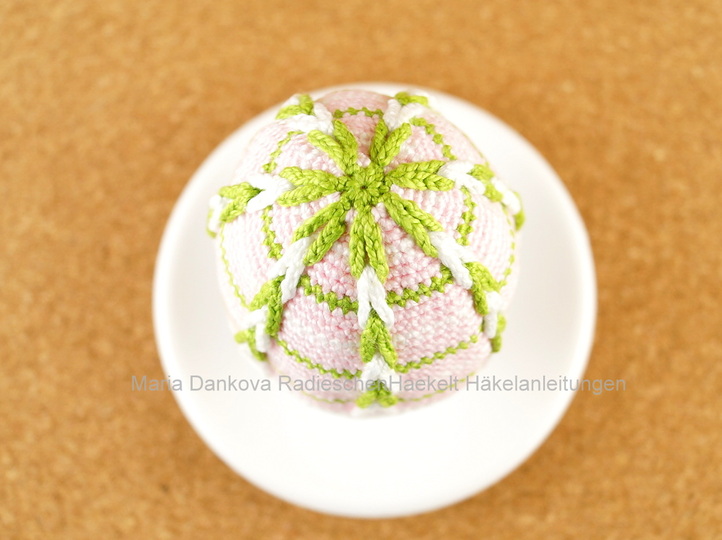 Eierwärmer mit Schlingen No 02 Häkelanleitung