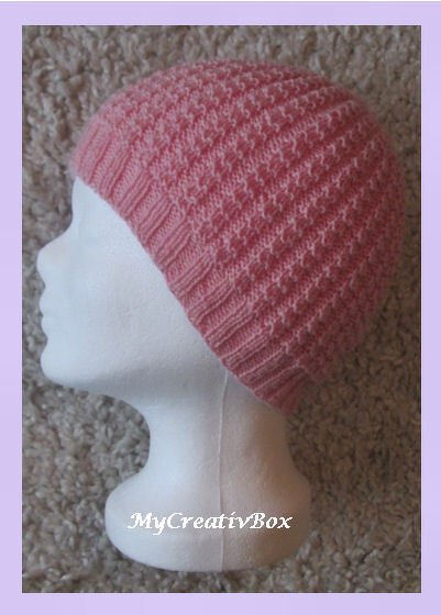 Mütze "Eiszeit Sowo", Ku 45-50, gestrickt