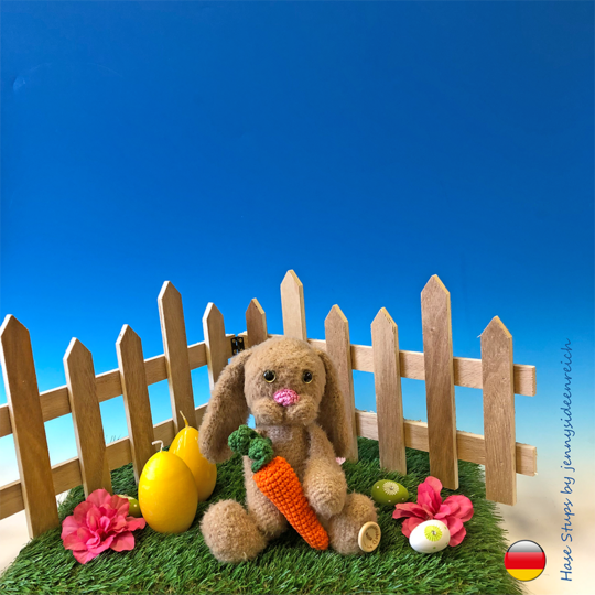 Häkelanleitung Amigurumi Hase Stups und seine Mohrrübe