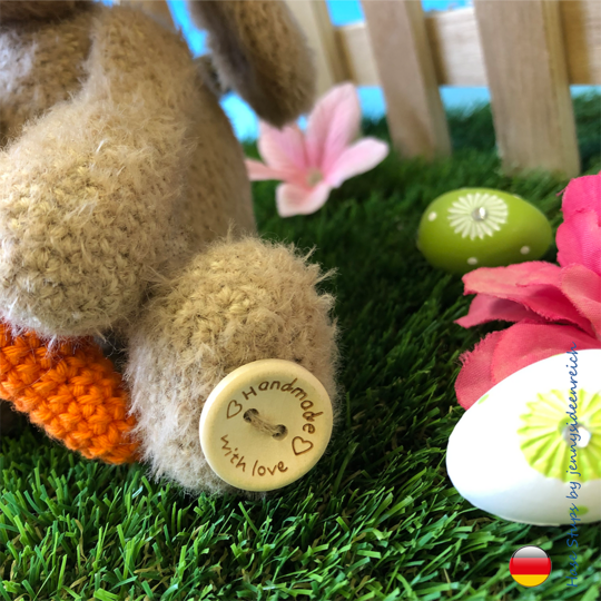 Häkelanleitung Amigurumi Hase Stups und seine Mohrrübe