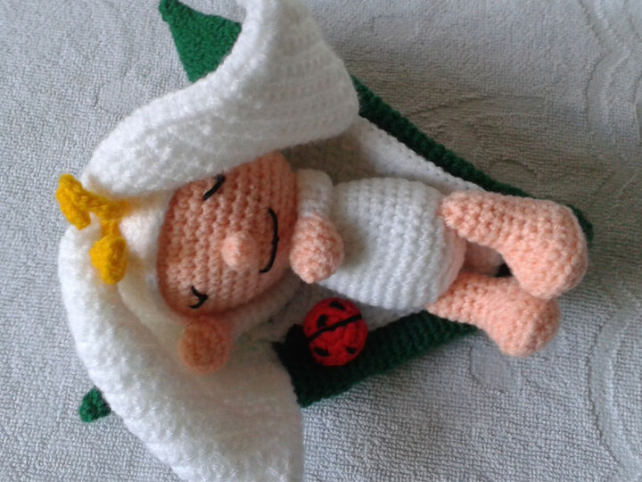 Blumenkind Schneeglöckchen-Baby