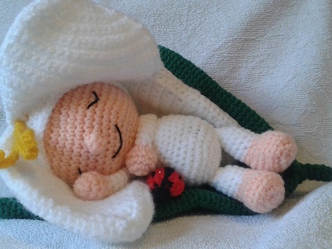 Blumenkind Schneeglöckchen-Baby