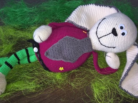 Häkelanleitung Hase