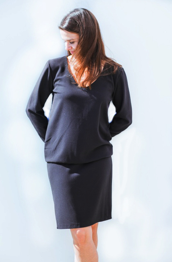 TABEAs dress pattern & E-Book, sizes 158 – women´s 46 / Kids M – women´s L/XL