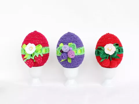 Ostereier mit Beeren, Gr. XL