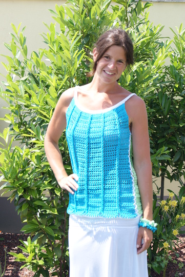 Top feines Zopfmuster, Gr. 36 - 42