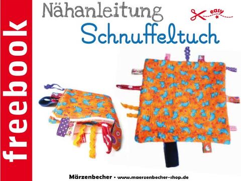Schnuffeltuch, Kuscheltuch - Freebook