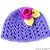 Crochet Spring Girl Hat With Flower