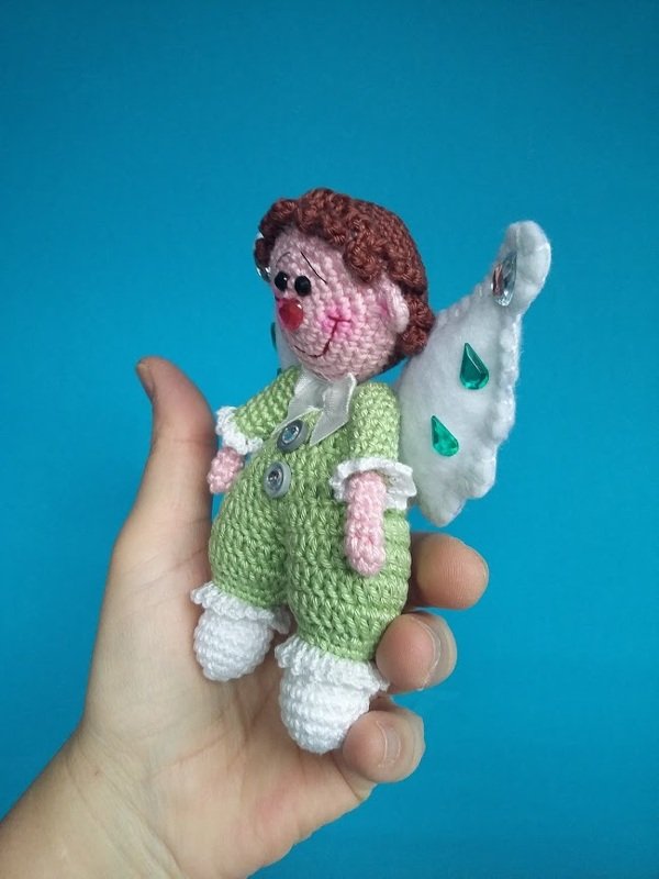 Anleitung Engel „ Luca „ 13 cm groß -  Kostenlos - - Bild 2