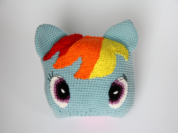 M&uuml;tze 'Pony'  - H&auml;kelanleitung, Kopfumfang 36-57 cm