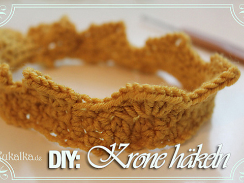 Crochet Pattern Crown “Königskind” – Birthday Crown for Children and Dolls