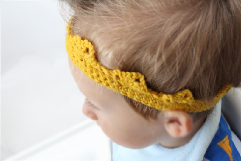 Crochet Pattern Crown “Königskind” – Birthday Crown for Children and Dolls