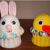 Bunny and Chick Candy Dishes PDF