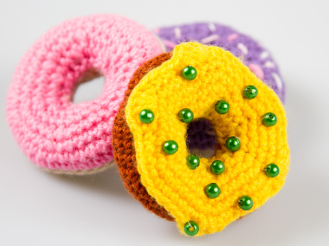 Amigurumi Donuts Crochet Pattern DIY Puppe