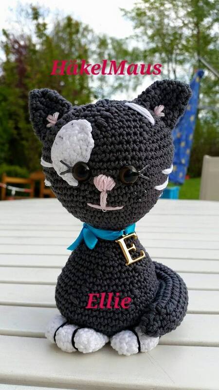 Ellie Katze Häkelanleitung PDF Datei