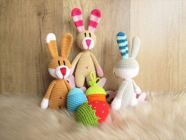Bunny Gang - crochet pattern