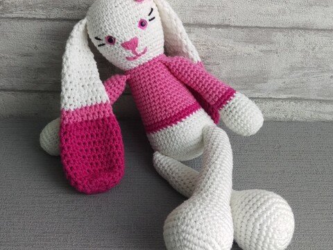 Häkelanleitung Hase