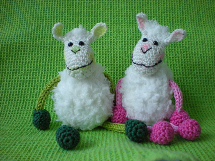 Schaf - schnell gehäkelt