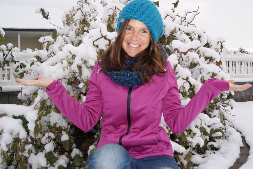 Beanie fingergehäkelt