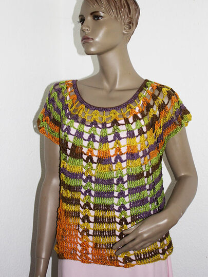 Häkelanleitung 3 Shirts zum Preis von 2