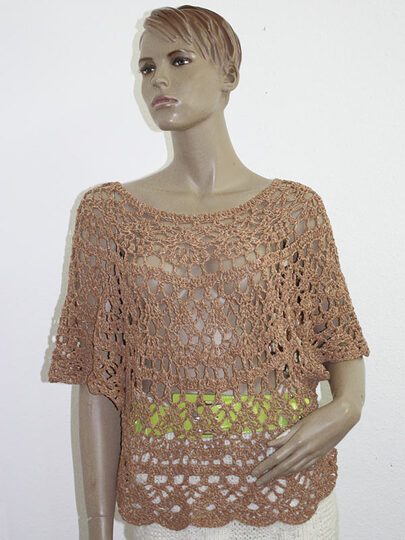 Häkelanleitung 3 Shirts / Tunikas zum Preis von 2