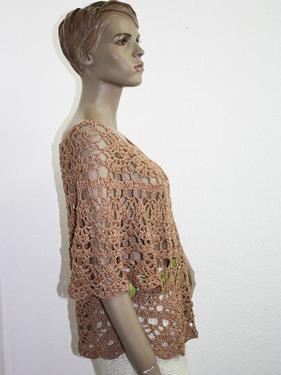 Häkelanleitung 3 Shirts / Tunikas zum Preis von 2