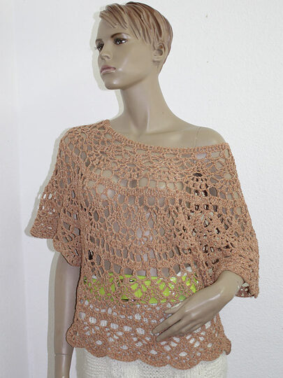 Häkelanleitung 3 Shirts / Tunikas zum Preis von 2