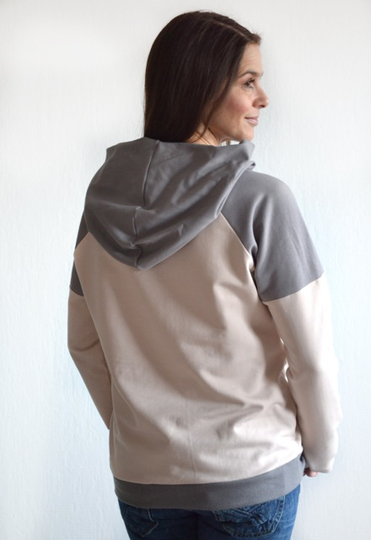 Hedis sweatshirt / hoody pattern, sizes 158 – 42 (Kids M – women´s M/L)