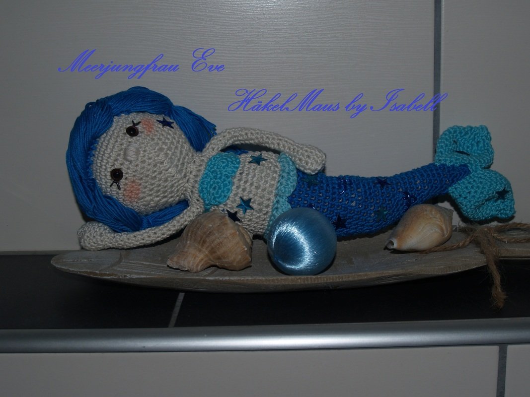 Meerjungfrau Eve PDF Datei Häkelanleitung - Bild 2