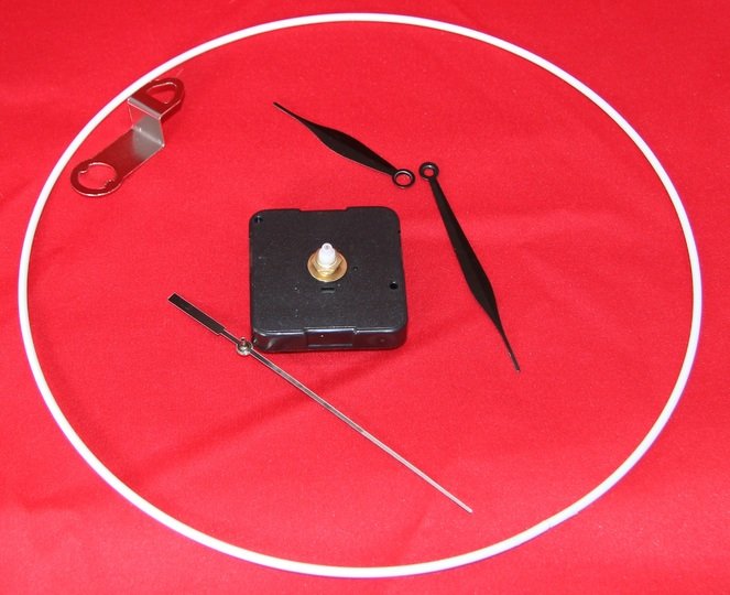 Uhr "Mandala" gehäkelt Häkelanleitung zur Herstellung einer individuellen Wanduhr