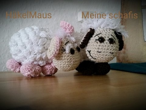 Sunny und Manny Schaf Häkelanleitung PDF Datei
