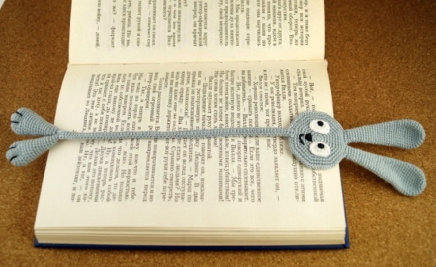 Lesezeichen Lesehase Häkelanleitung