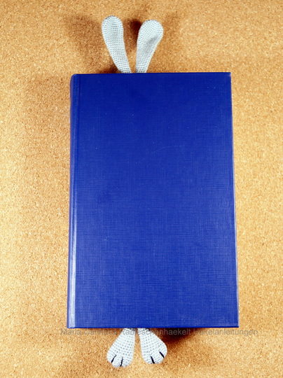 Lesezeichen Lesehase Häkelanleitung