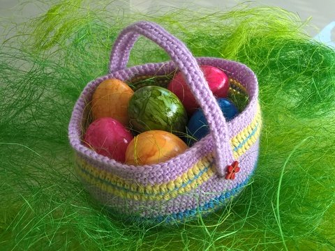 Häkelkörbchen