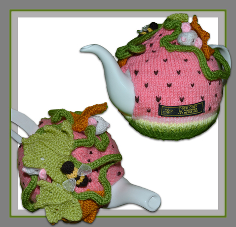 Watermelon Mouse Tea Cosy