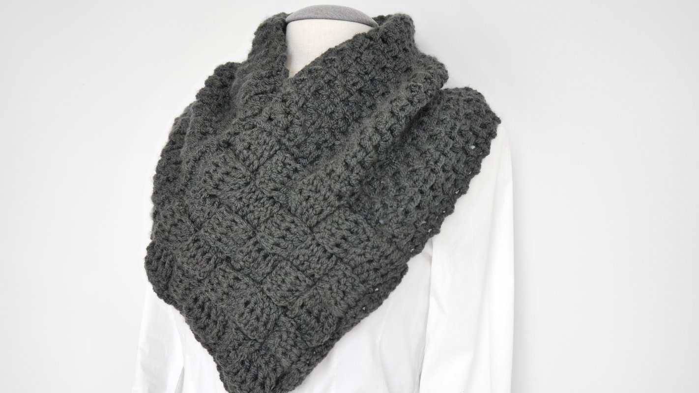 Häkelanleitung - Webschal CHUNKY - No.133 - Bild 6