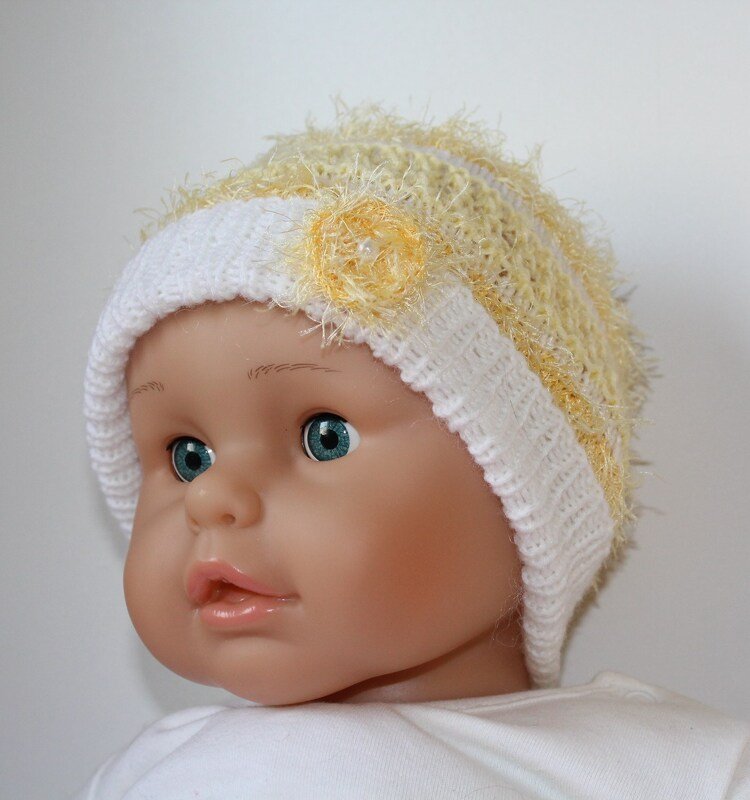 Strickanleitung Baby-Set "Mia", Mütze, Booties, Handschuhe, ca. 4 - 10 Monate - Bild 4