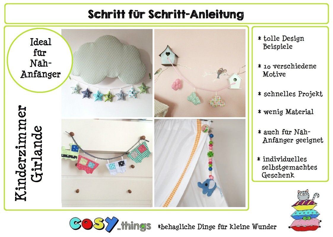 E-Book  Kinderzimmer -Girlande