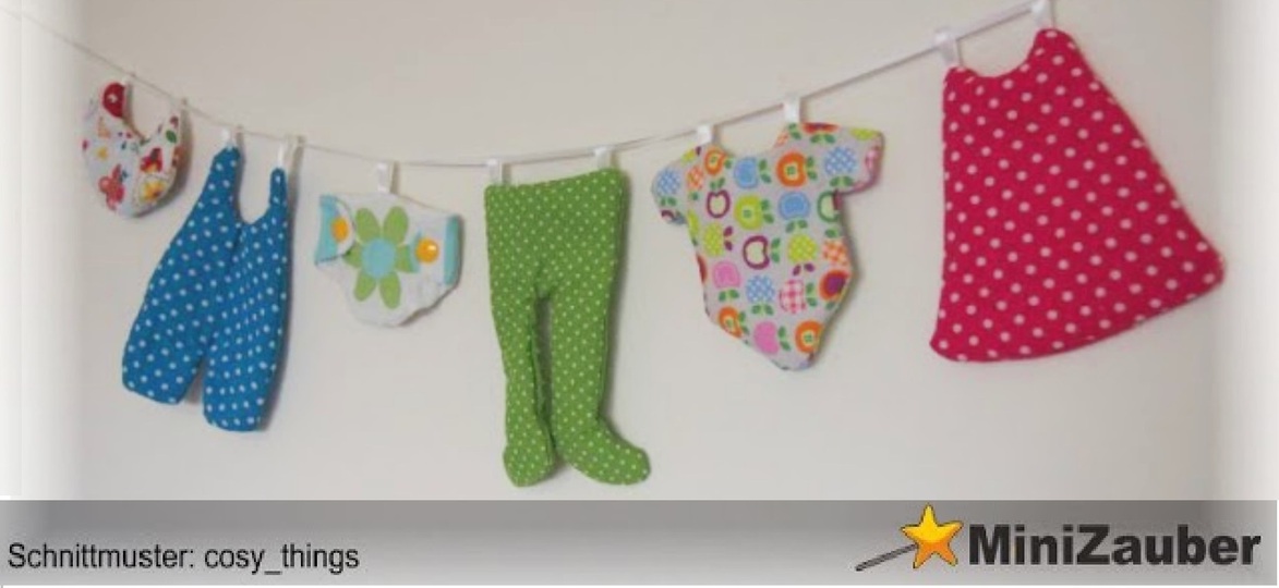 E-Book Hallo - Baby Wäscheleine